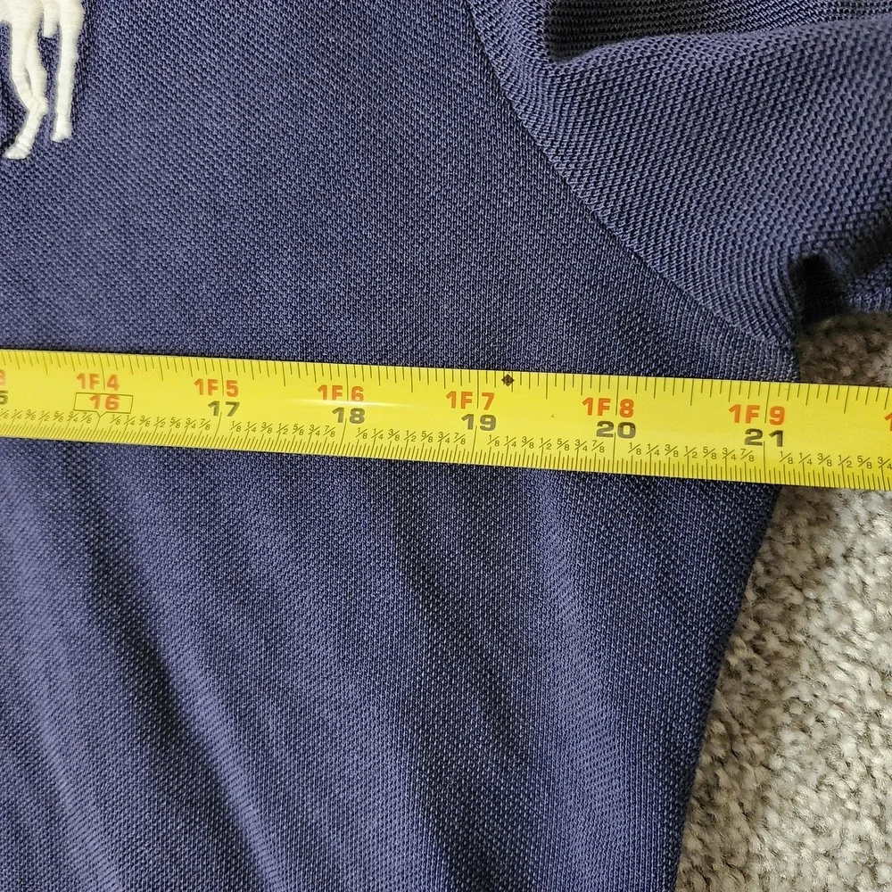Polo Ralph Lauren Polo Shirt Mens XL Skinny Fit Big Pony Classic Rugby Extra Lar